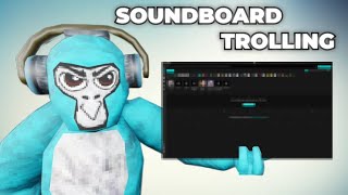 Trolling with a soundboard in GORILLA TAG [upl. by Zephaniah]