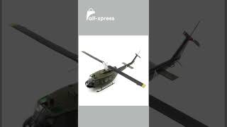 Diecast 148 UH 1H Huey US Army Helicopter Model Toy [upl. by Naus]