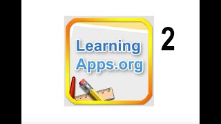 Learningapps Tutorial 2 [upl. by Munson]