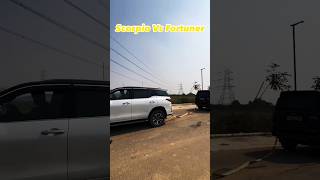 Fortuner😈 Legender🤙 vs Scorpio😎 in Tochan😱 youtubeshorts fortuner 4wd driving [upl. by Eirrol81]