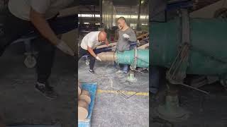 Making process of electric furnace refractory soil stove disc [upl. by Elinad25]