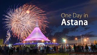 One Day in Astana NurSultan  НурСултан Казахстан [upl. by Naujat]