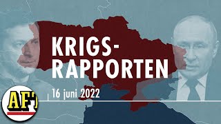 Krigsrapporten 16 juni Hundratals döda av förbjudna vapen [upl. by Ornas293]