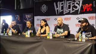 Lacuna coil will release a special project in 2022 Press conference at Hellfest 2022 [upl. by Trammel720]