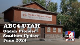 ABC4 June Update  Ogden Pioneer Stadium sprints through renovations before rodeo [upl. by Airdnahs]