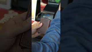 Maverick RFID Protected Wallet Cardholder unboxing giftingideas giftsuggestions fashion wallet [upl. by Farlay365]