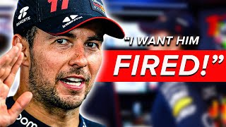 Sergio Perez SHOCKING DEMAND to Red Bull about Helmut Marko [upl. by Tabbatha]