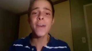 Me Singing quotCry Me A Riverquot by Justin Timberlake [upl. by Asilef]