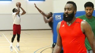 James Harden NBA MVP Highlights at Rico Hines UCLA Run Houston Rockets [upl. by Vasily]