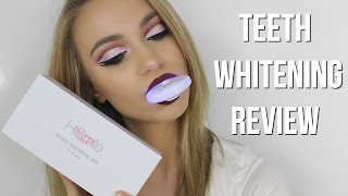 How I Whiten My Teeth  HiSmile Review amp Demo [upl. by Naloj]