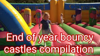 Bouncy castles compilation end of year 2023 [upl. by Ylrebmit]