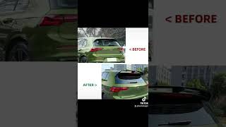 Golf MK8 GTI R GTD CS Spoiler2020caraccessories volkswagen volkswagengolf spoilers [upl. by Hitchcock]