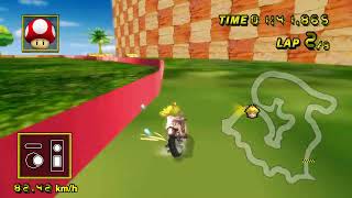 Mario Kart Wii CTGP Classic  Beach Gardens Staff Ghost  301828 [upl. by Aysan]