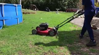 Lawncutting with PeterBocca [upl. by Einnaej133]