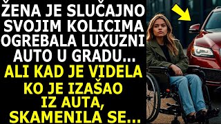 DEVOJKA JE SLUČAJNO ZAGREBALA LUXUZNI AUTO SVOJIM KOLICIMA ALI KAD JE VIDELA KO JE IZAŠAO IZ AUTA [upl. by Bevers]