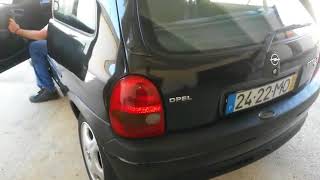 OPEL CORSA B escape libre exhaust [upl. by Sukey]