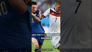 How Messi Broke His German Curse in 2022 shorts shortsvideo messi worldcup soccer trending [upl. by Neelahtak]