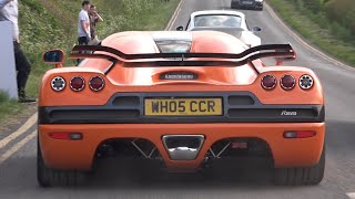 Hypercars and Supercars Leaving a Car Show Supercar Fest 2024  Sywell Aerodrome [upl. by Lorinda666]