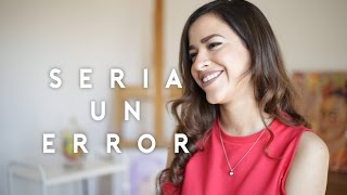 Sería Un Error Cover  Natalia Aguilar  Regulo Caro [upl. by Enattirb341]