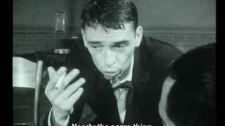 Jacques Brel Interview english subtitles [upl. by Bonnette]