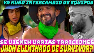 🔔JHON ELIMINADO RASTA VERDE Y QUIEN CAMBIO DE TRIBU ¡ELIMINACION Y TRAICIÓN A LA VISTA [upl. by Swain217]