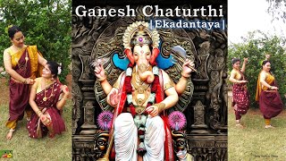 Ganesh Chaturthi Special  Dance Cover  Ekadantaya Vakratundaya  Riddhi Das [upl. by Uriah333]