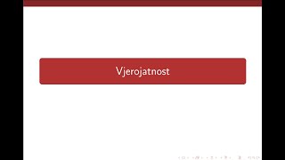 Vjerojatnost [upl. by Gereron]