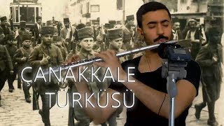 Çanakkale Türküsü  Yan Flüt Solo  Mustafa Tuna [upl. by Nehgam]