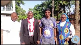 The Pontifical Mission Societies Enugu welcomed the NATIONAL DIRECTOR Very Rev Fr Solomon Zaku [upl. by Hyams]