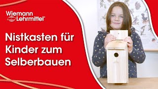 NistkastenBausatz für Kinder zum Selbstaufbauen 2020 [upl. by Mcallister]