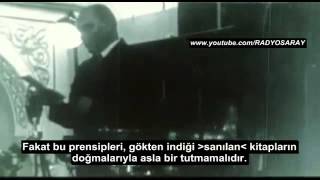 Kemal Atatürk Gökten İndiği Sanılan Kitaplar [upl. by Thebazile]