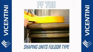 VICENTINI FULGOR 700 TYPE SHAPING UNIT FOR FLOWER POTS [upl. by Egduj]