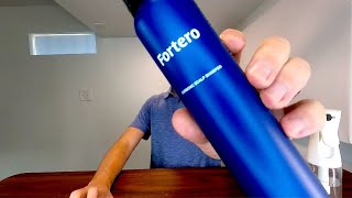 Fortero Corbonic Acid Shampoo Unboxing amp Review [upl. by Yelkreb770]