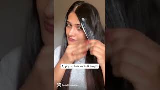 DIY Cream for Hair Straightening Naturally Straight Hair at home shorts Beautifulyoutips [upl. by Fortunna403]