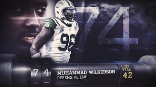 74 Muhammad Wilkerson DE Jets  Top 100 Players of 2015 [upl. by Ahsitruc38]