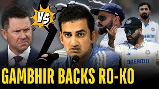 Gambhir backs RoKo KL slams Ponting 🏏 RR’s Bold IPL2025 Strategy  AakashVani [upl. by Suravaj502]