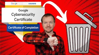 ONLY UNSPONSORED Review of the Google Cybersecurity Certificate From Coursera [upl. by Opportuna]