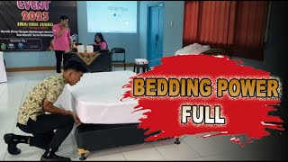 Housekeeping Bed Making Technique [upl. by Malka]