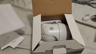 Unboxing security cámara wifi 360° Wesecuu [upl. by Norehc]