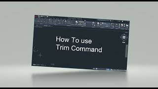 AutoCAD Tricks  Trim COMMAND  Use Trim Command AutoCAD Hack  How to Trim objects in AutoCAD [upl. by Elok472]