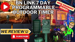 BNLINK 7 Day Heavy Duty Outdoor Digital Stake Timer [upl. by Jelle196]