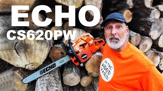 ECHO CS620PW and ECHO 7310P CHAINSAWS AWESOMENESS [upl. by Wootan]