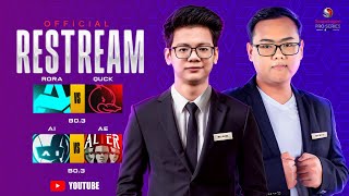 Official Restream MLBB ESL Snapdragon🔴Ai 🇲🇲 vs AE 🇮🇩 Bo3Myanmar 🇲🇲 Casting CasterZyZyy amp Blank [upl. by Ilona]