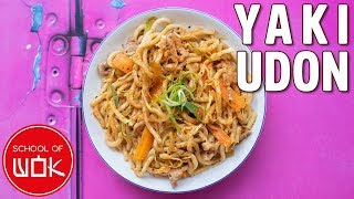 Simple and Delicious Yaki Udon Recipe [upl. by Xuaeb102]