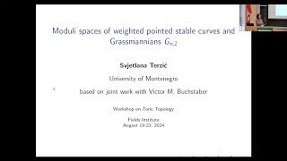 Moduli spaces of weighted pointed stable curves and Grassmannians Gn2 [upl. by Borlow44]