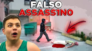 ENGANEI A POLÍCIA COM O ASSSS1N0 DA RUA 18 no GTA RP Modder Clips [upl. by Engedus]