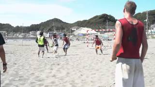 BeachHandball 富浦 決勝 2014 [upl. by Nayab]