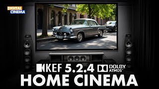 524 Dolby Atmos Home Cinema Setup with 4K Projection amp KEF Audio  Digital Cinema [upl. by Power785]