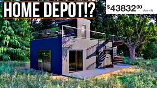 The Home Depot PREFAB HOME has gone Viral Heres what you Need to Know [upl. by Leopoldeen457]