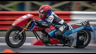 Testing new cv carb on my spiderman mk2 125cc junior drag bike gy6 [upl. by Ynoble429]